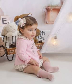 Jesusito Felpa Rosa Conejito de Belén Costales