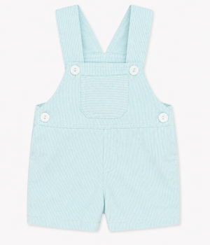 Peto infantil verde agua de rayas finas - BBZ Creaciones